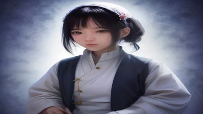 AI辅助动画生成界面截图，展示文字转动画工作流，科技感界面浅色背景